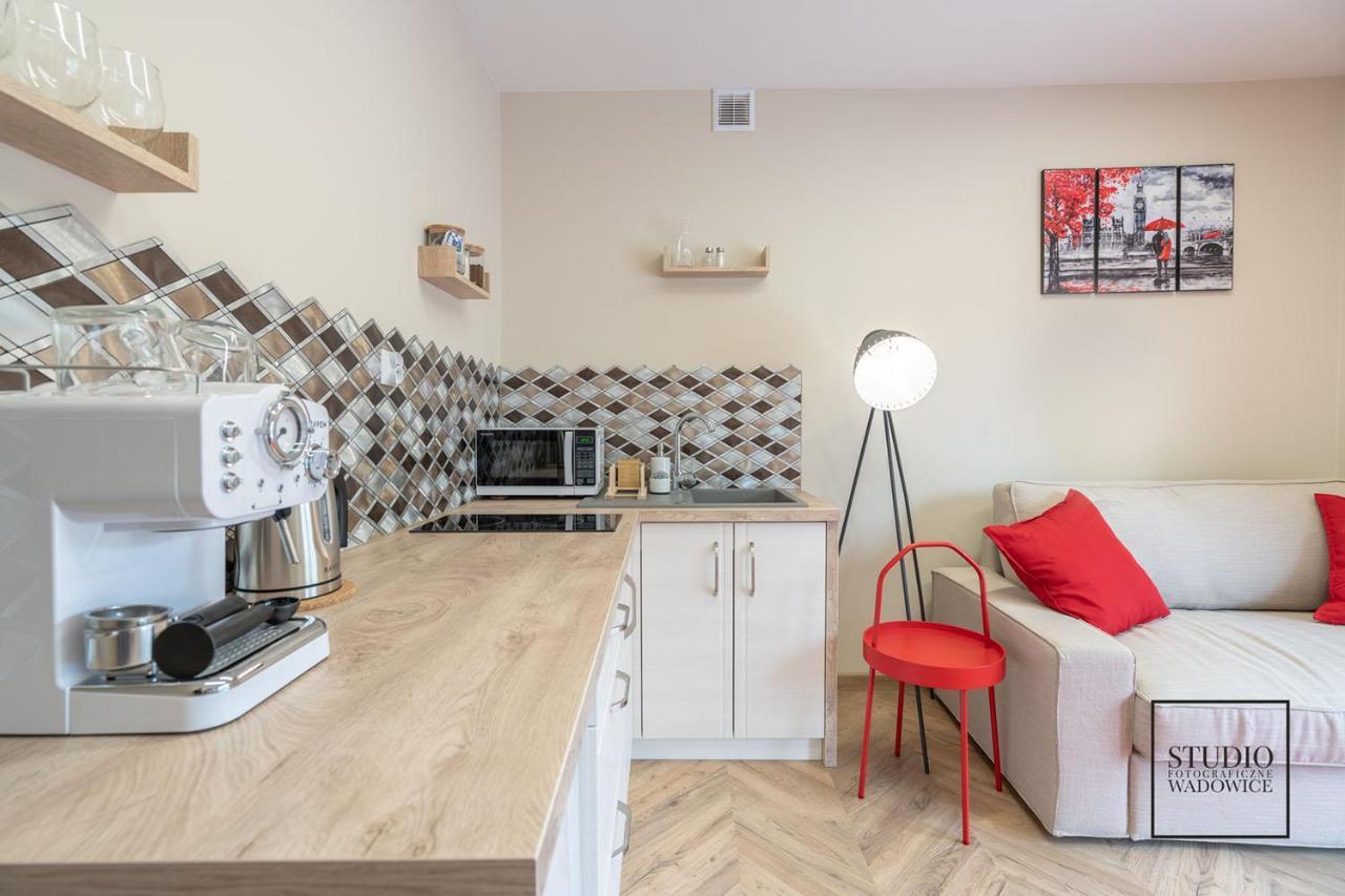 Appartement Apartament Karminowy à Wadowice Extérieur photo